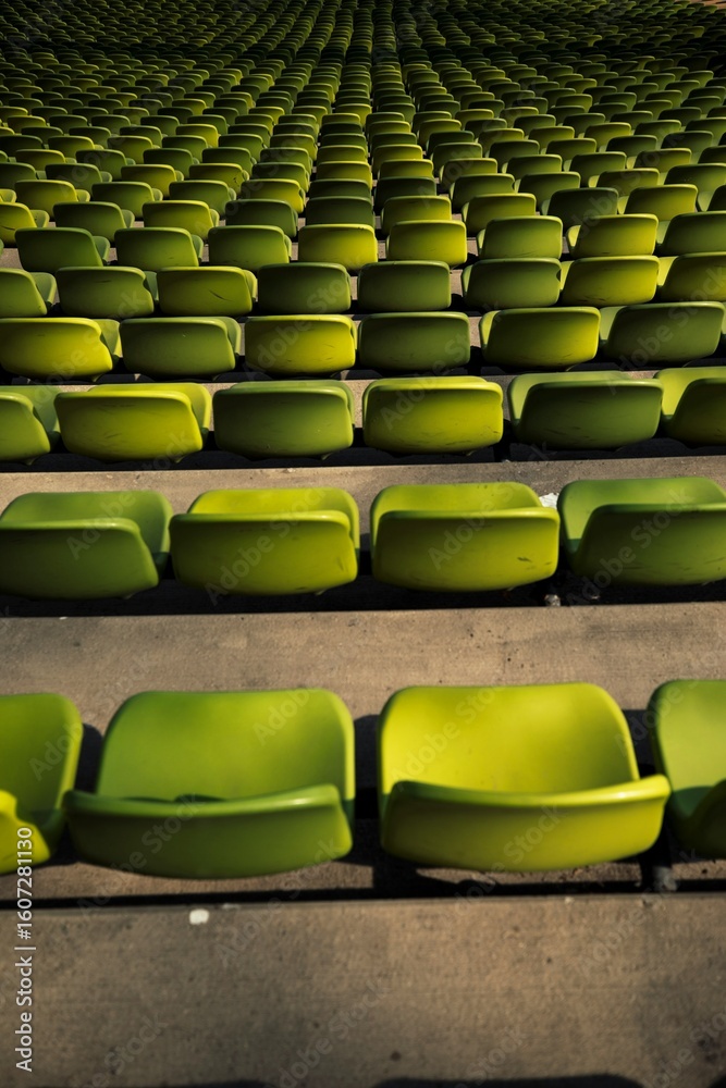 Obraz premium rows of chairs