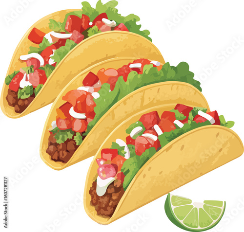 hot dog vector illustration