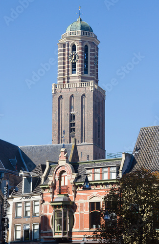Church tower of Zwolle, The Netherlands