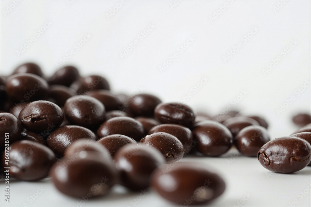 Chocolate-covered espresso beans create a decadent and flavorful treat, perfect for coffee lovers Chocolate-covered espresso beans create a decadent and flavorful treat, perfect for coffee lovers