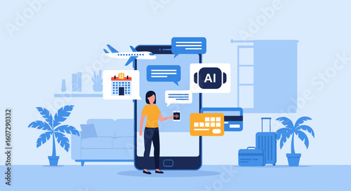 AI powered customer service insights and travel booking made simple, facilitating personalized experiences and efficient planning,