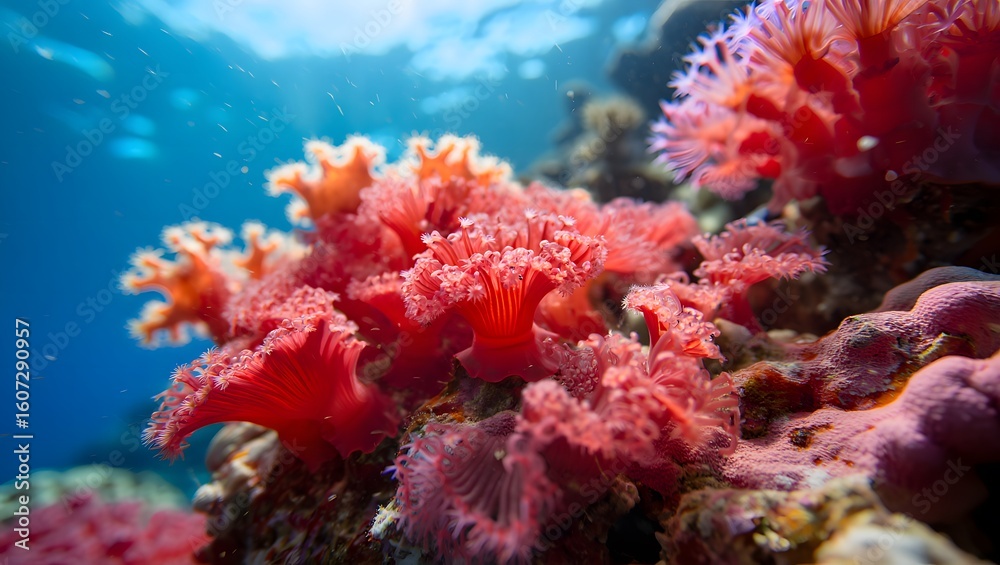 Obraz premium coral reef with fish