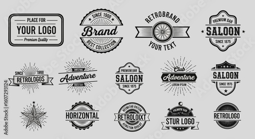 A circular logo with a thick outer ring containing stars and the text "SINCE 1900" at the top and "BEST COLLECTION" at the bottom. The inner circle features a sunburst design behind the word