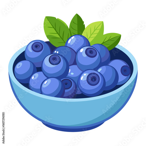 blueberries in a bowl