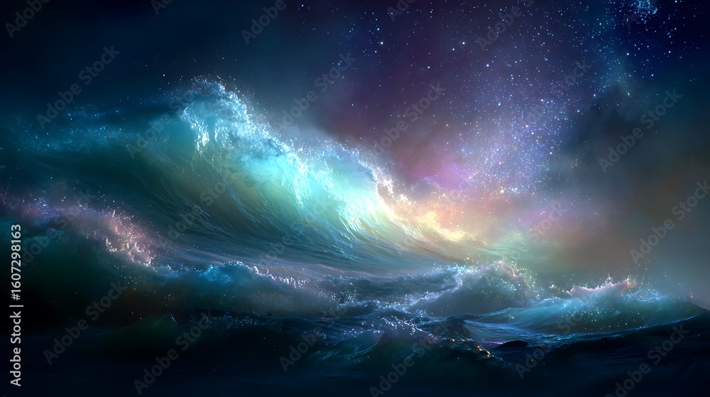 Abstract space background with stars and nebula in the universe Abstract space background with stars and nebula in the universe