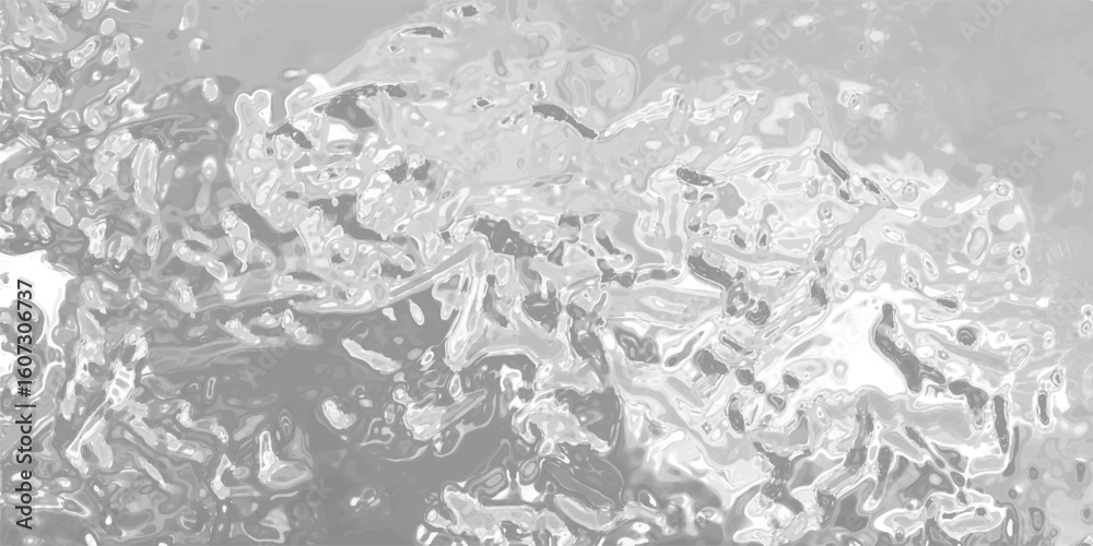 Fototapeta premium Abstract gray fluid swirls resembling liquid water texture artistic digital illustration for modern design elements and backgrounds