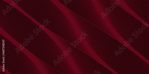 Premium background design with diagonal line pattern in maroon colour. Vector horizontal template for digital business banner, formal invitation, luxury voucher, prestigious gift certificate, modern,