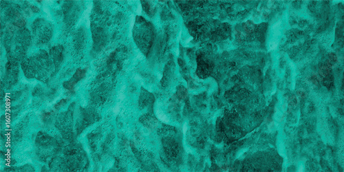 Abstract textured teal background resembling sea floor or rough surface for design elements and decorations