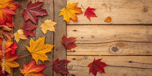 Colorful Autumn Leaves on R...