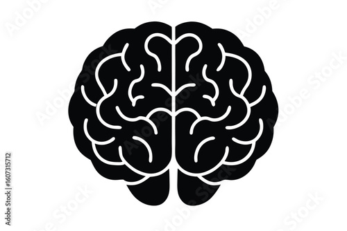 brain vector icon