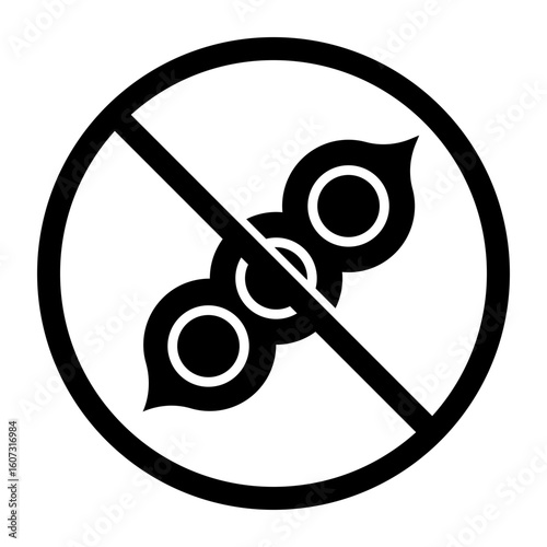 Soy Free Sign Icon, Simple Icon Vector Design, best used for presentation, application, web and banner	