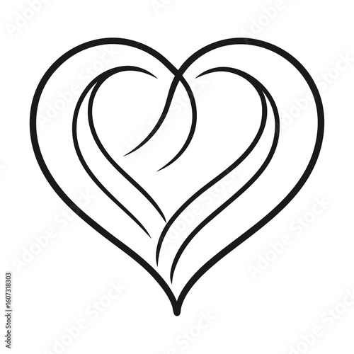 heart shape made of paper