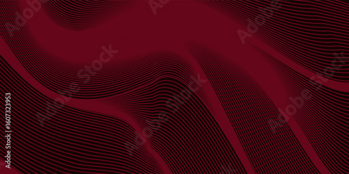 Premium background design with diagonal line pattern in maroon colour. Vector horizontal template for digital business banner, formal invitation, luxury voucher,