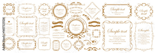 アンティークフレームセット