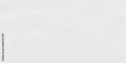 Dot white gray wave light technology texture background. Abstract big data digital concept.