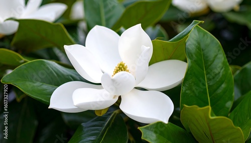 Close-up of a magnolia blossom