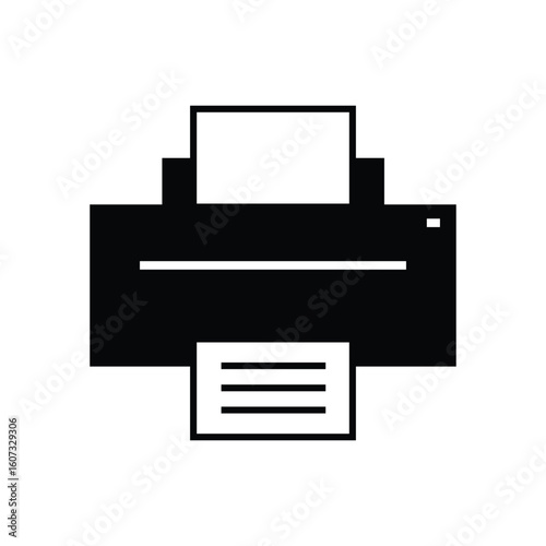 Printer icon. vector illustration