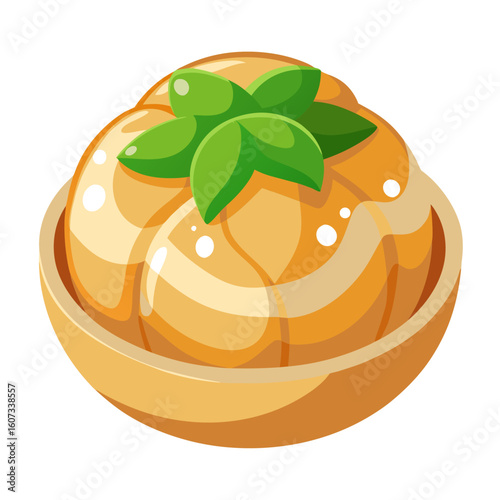 vector illustration of a cake
