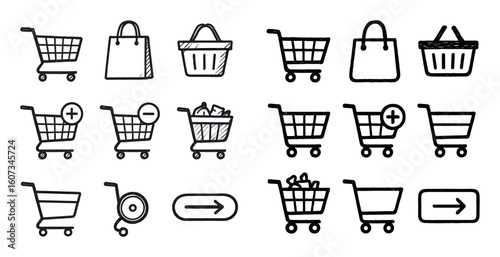 Ecommerce Icon Grid