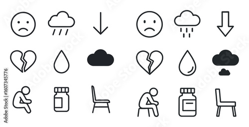 Mental Health Icons