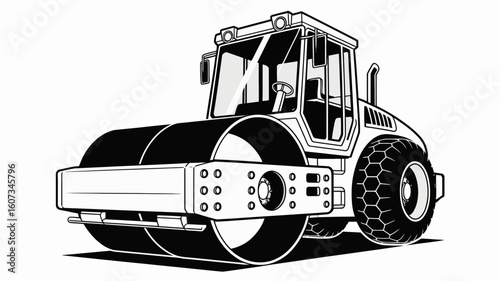 heavy duty construction truck