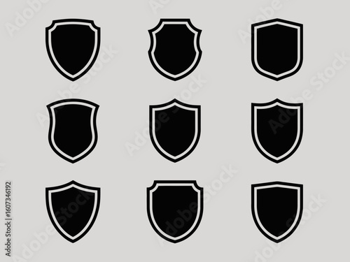 set of shields