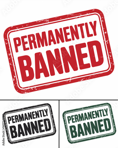banned stamp