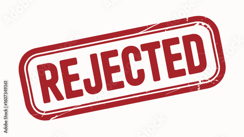 rejected stamp

