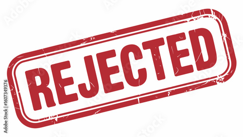 rejected stamp
