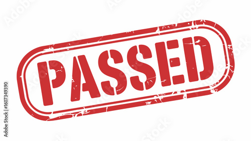 passed stamp 