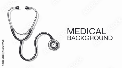 stethoscope with heart