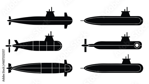 Future Technology theme scientific instruments set art illustration