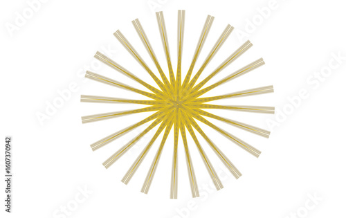 COLORFUL STAR DUST on white background