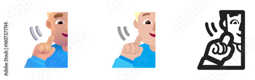 Man Tipping Hand

