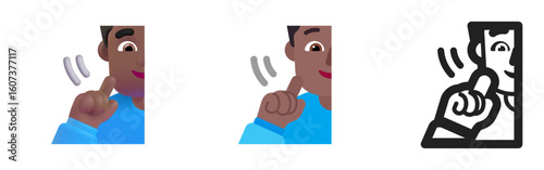 Man Tipping Hand
