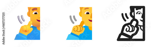 Man Tipping Hand
