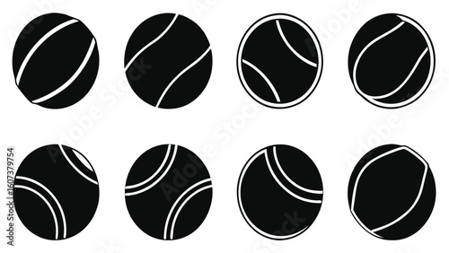 Sports graphics illustration collection icons set