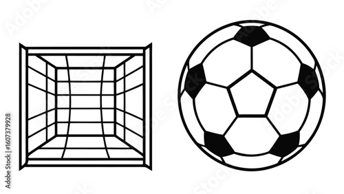 Sports graphics illustration collection icons set