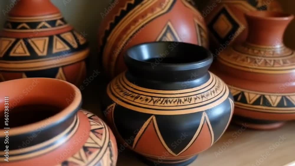 Native American pottery, Santa Fe, New Mexico