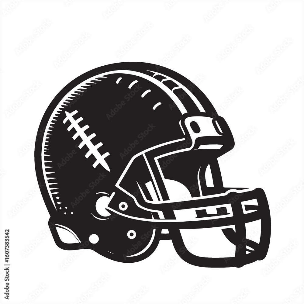Fototapeta premium American Football Helmet