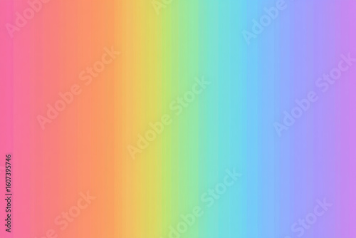 Vibrant rainbow gradient background in soft pastel tones