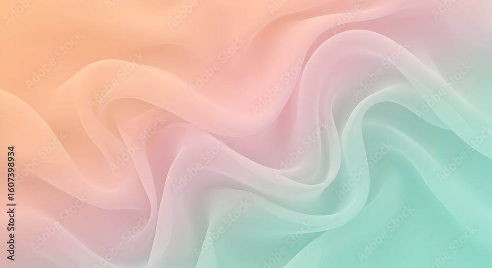 Fototapeta premium Pastel Fabric Texture Background Design Soft Gradient