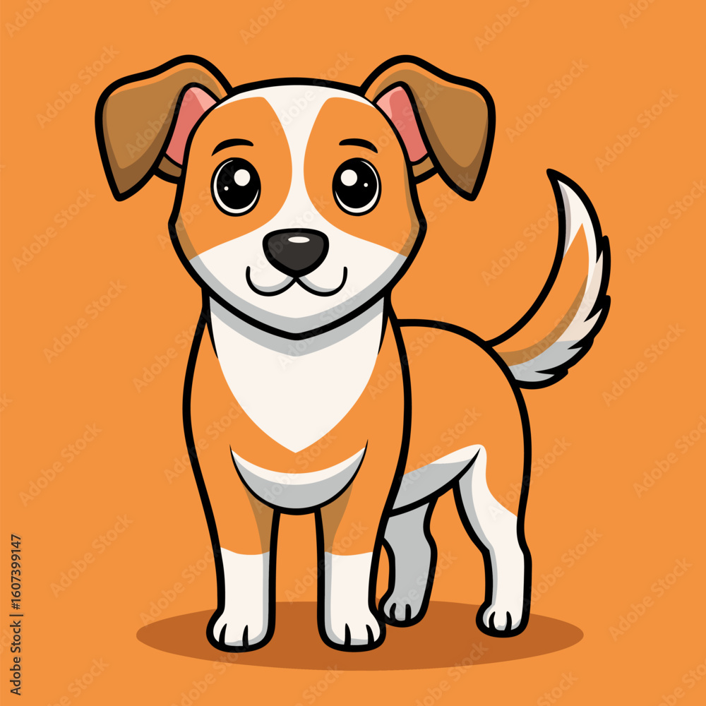 Fototapeta premium dog vector image