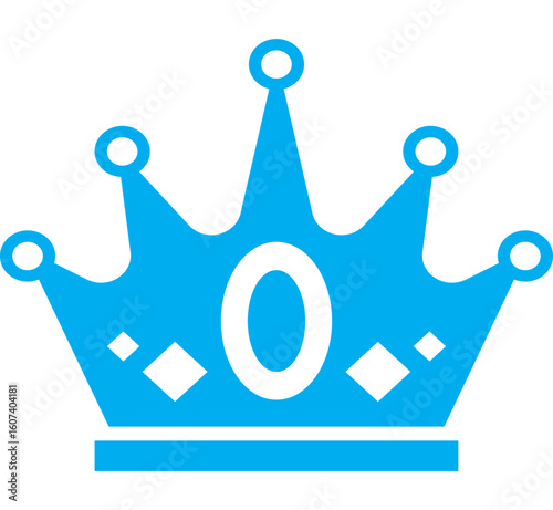 crown icon vector illustration