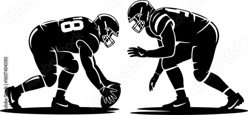 American football, team sport, huddle, Vector bundle