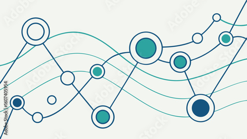 Global internet communication and business networking concept with connected people icons