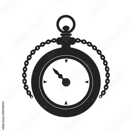 Classic Railroad Style Pocket Watch Art