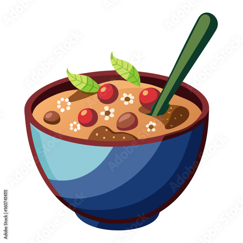 tomato soup with bread