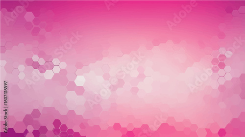 Romantic pink abstract background with hearts and soft decorative design