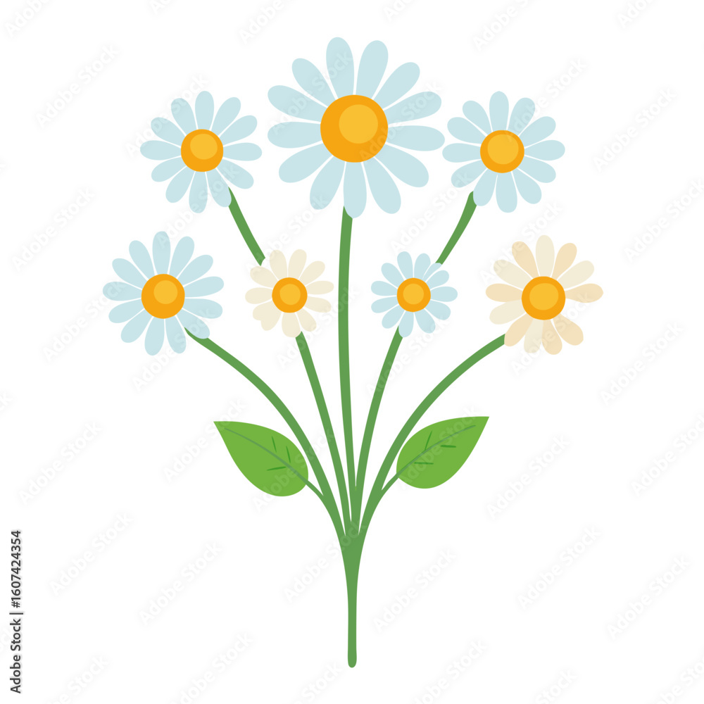 Fototapeta premium bouquet of yellow flowers